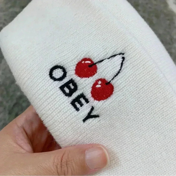 Obey Cherry Beanie - Picture 4 of 13